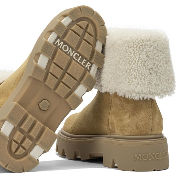 Moncler Stivaletti Aurea In Shearling IT 38 Women - Picture 5 of 5